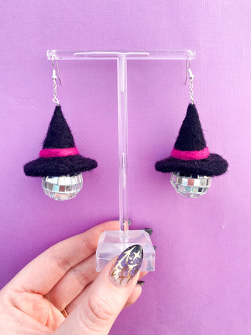Disco Witch Earrings