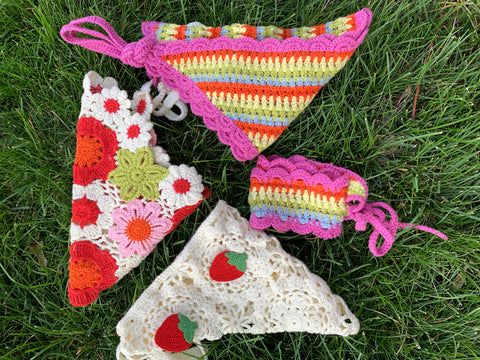 Summer Crochet Bandanas