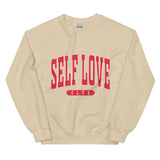 Printed Self Love Club Sweatshirt