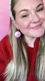 Peppermint Sugar Cookie Earrings